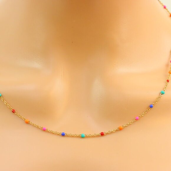 "New Beautiful Design Necklace Chain for Women/Girls, Gift, N732 - Picture 5 of 10